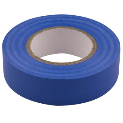 Unicrimp Ltd 1933BL : Insulation Tape, Roll Q-Crimp 19mmx33m Blue PVC