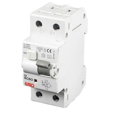 Garo Electric Ltd RCBOGRB40 : RCBO, Type B DP 40A 30mA