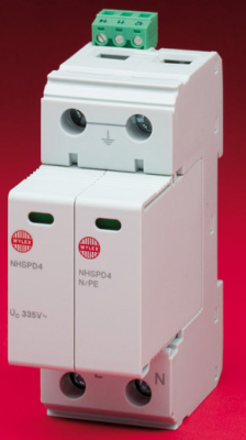 Wylex Ltd NHSPD4123T1 : Surge Protector, Type 1 1 Phase 3 Wire Systems